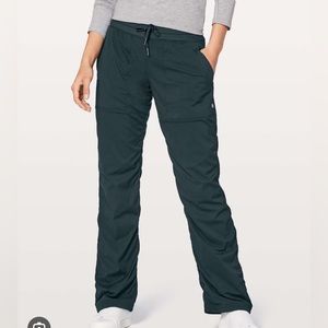 Lululemon Dance Studio Pants ( Lined) Green